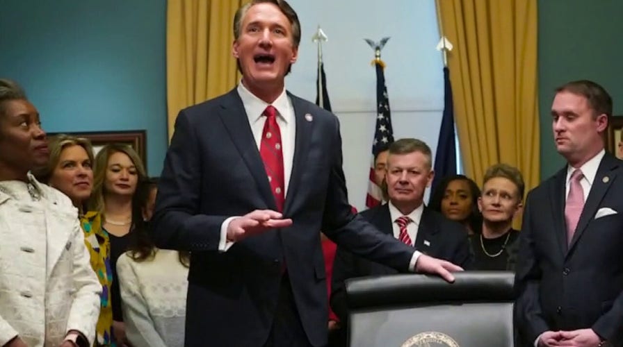 Virginia governor meets Democratic resistance first week in office