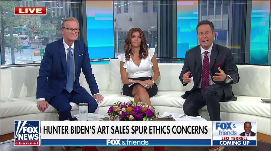  'Fox & Friends' hosts question the ethics of Hunter Biden's art sales