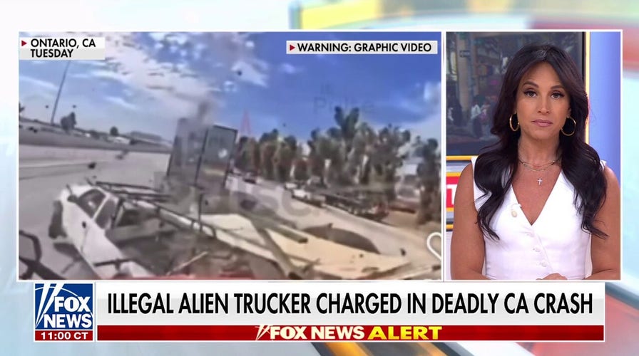 Migrant trucker charged in connection with deadly crash in California