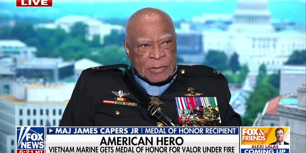 Marine Maj. James Capers Jr. receives Medal of Honor, shares life lessons