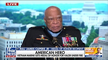 Marine Maj. James Capers Jr. receives Medal of Honor, shares life lessons