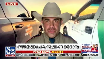 New images show migrants rushing Texas border