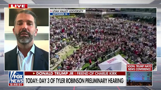 Donald Trump Jr. REVEALS his thoughts on Kirk murder case evidence