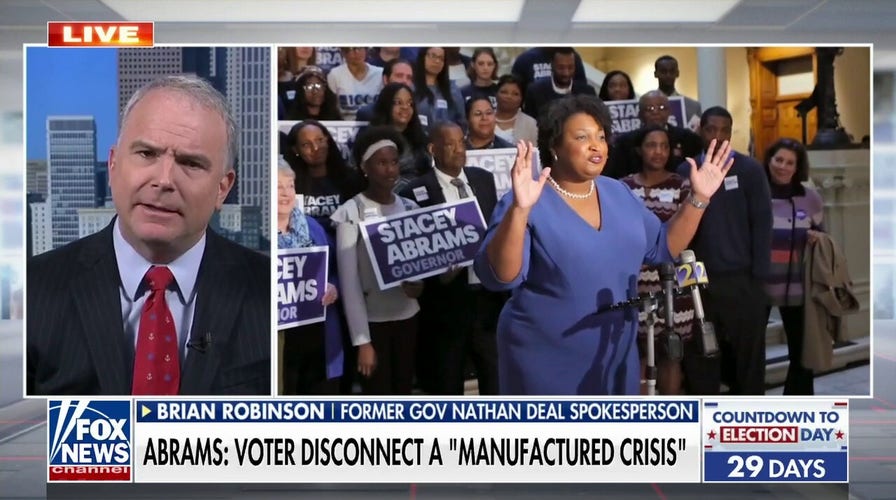 Stacey Abrams is 'in a lot of trouble' with Black voters: Brian Robinson
