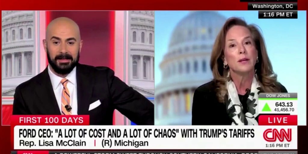 Rep. Lisa McClain calls out CNN host for 'the sky is falling' narrative, says people need to 'relax'