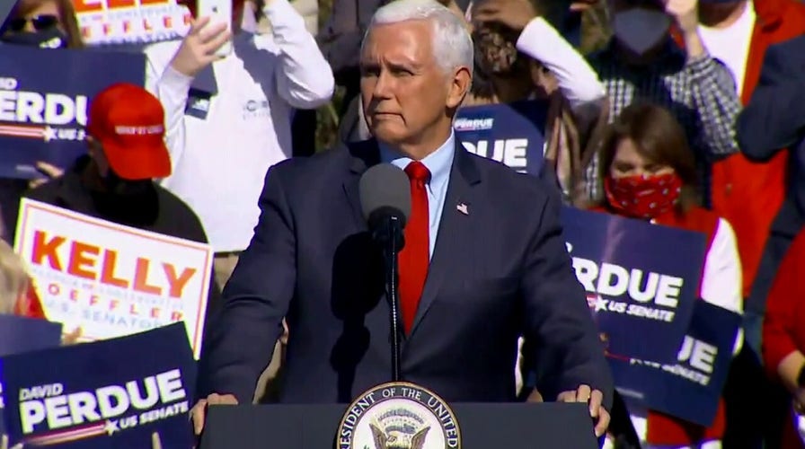 Pence vows Trump will 'keep fighting until every legal vote is counted'