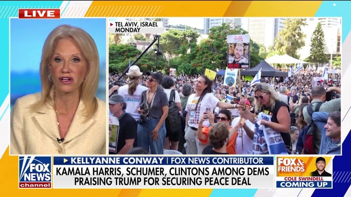 Kamala Harris, Clintons praise Trump for securing historic peace deal to end war in Gaza