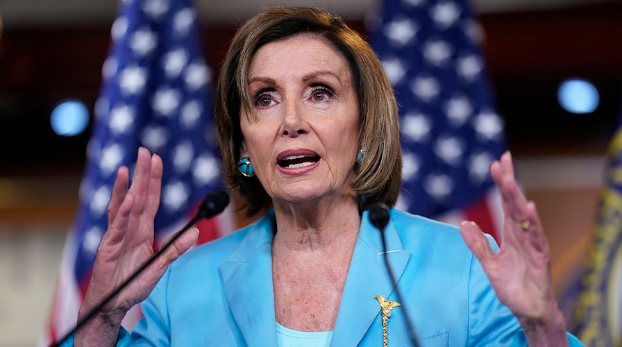 House Speaker Nancy Pelosi and Democratic lawmakers hold a press briefing on the congressional delegation to the Munich Security Conference