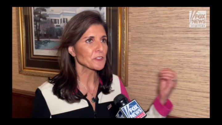 GOP presidential candidate Nikki Haley clarifies her answer on whether Texas has a right to secede from the US