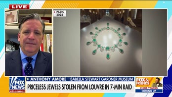 Expert calls for 'sizeable' reward for stolen Louvre jewels: 'Recovery' is most important
