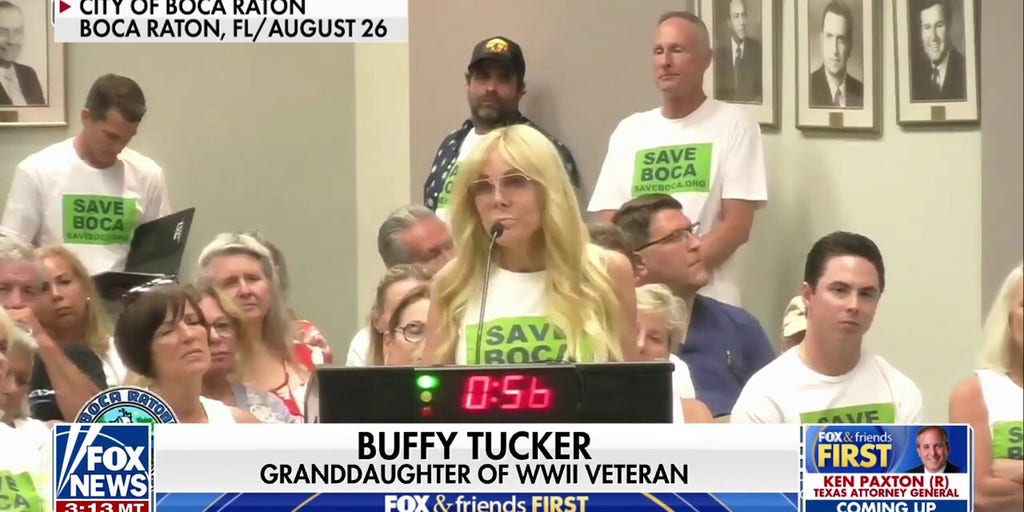 Florida city council meeting erupts into chaos over plans to bulldoze WWII veterans' memorial