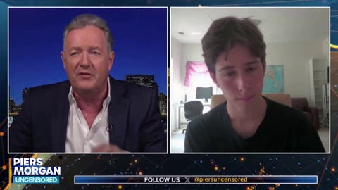 Piers Morgan unloads on Ivy League student for antisemitic comment