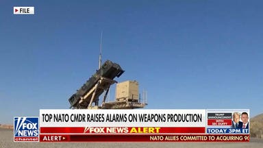 Top NATO commander sounds alarm on weapons production