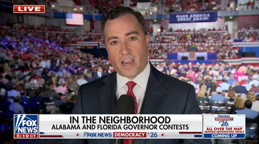 Trump heads to Ohio, Nebraska after finishing up in Alabama on midterm tour