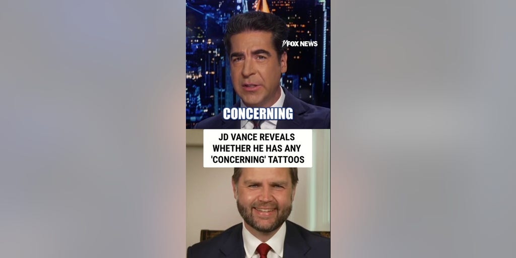 Does VP Vance have any 'concerning' tattoos?