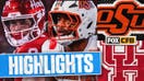 No. 18 Oklahoma State Cowboys vs No. 20 Houston Cougars Highlights 🏈 FOX College Football
