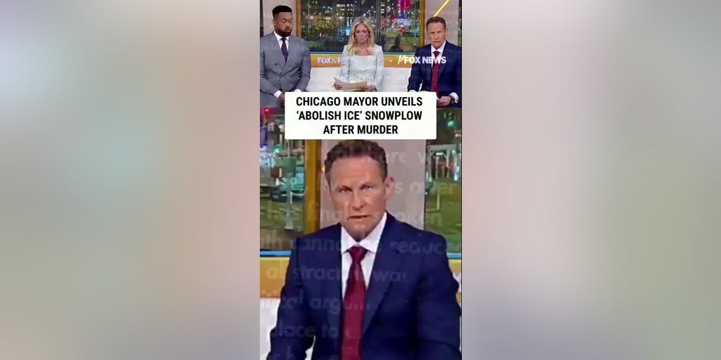 Chicago mayor unveils ‘ABOLISH ICE’ snowplow after student’s murder