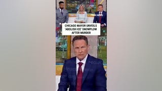 Chicago mayor unveils ‘ABOLISH ICE’ snowplow after student’s murder