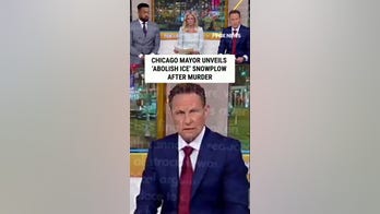 Chicago mayor unveils ‘ABOLISH ICE’ snowplow after student’s murder