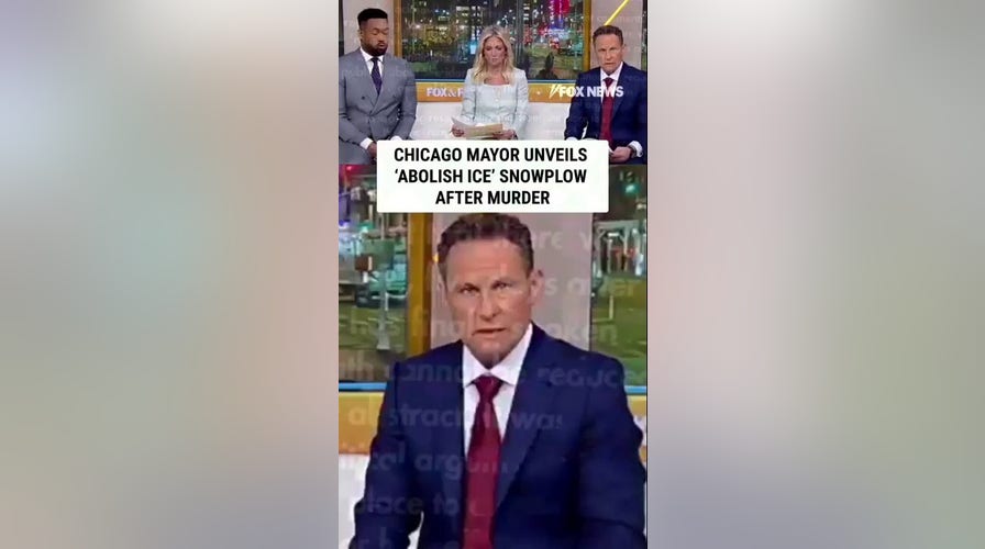 Chicago politician  unveils ‘ABOLISH ICE’ snowplow aft  student’s murder