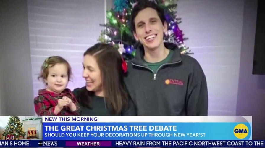 Families debate when to take Christmas tree and decorations down