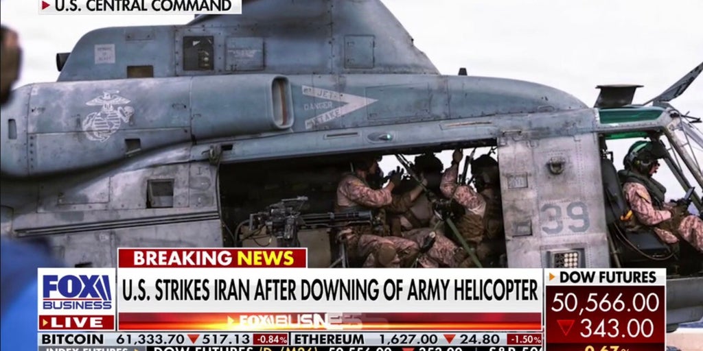 US strikes Iran after helicopter downing, Iran retaliates with missiles