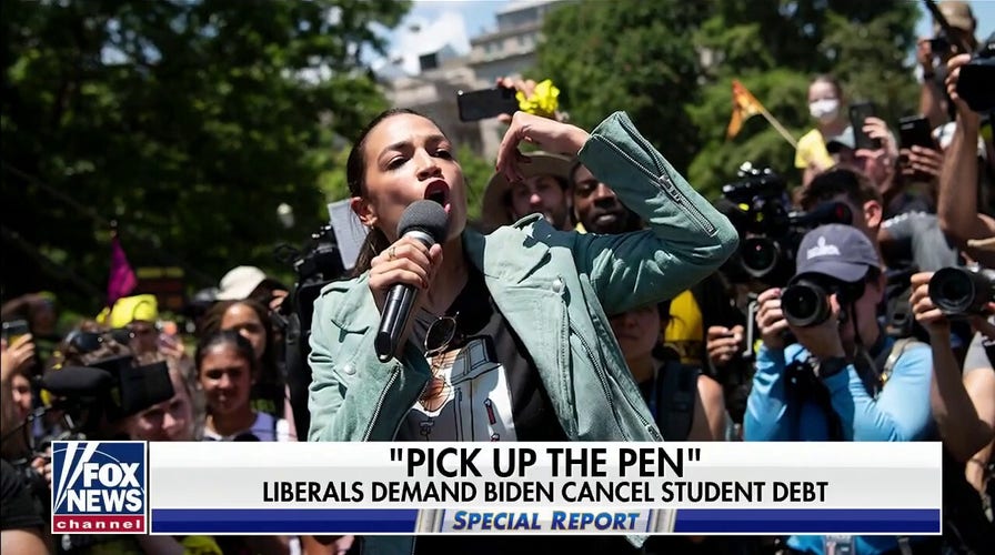 Progressives push for Biden to pass student debt relief bill