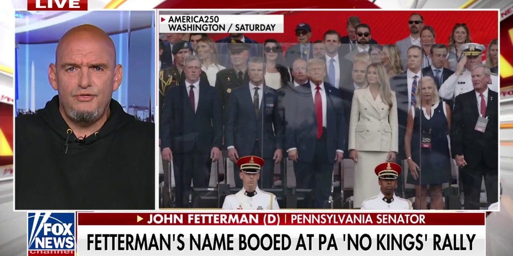 Fetterman says US must 'have Israel's back,' blasts Democrats' criticism of military parade