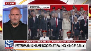 Fetterman blasts Democrats' criticism of military parade, comparisons to Nazis