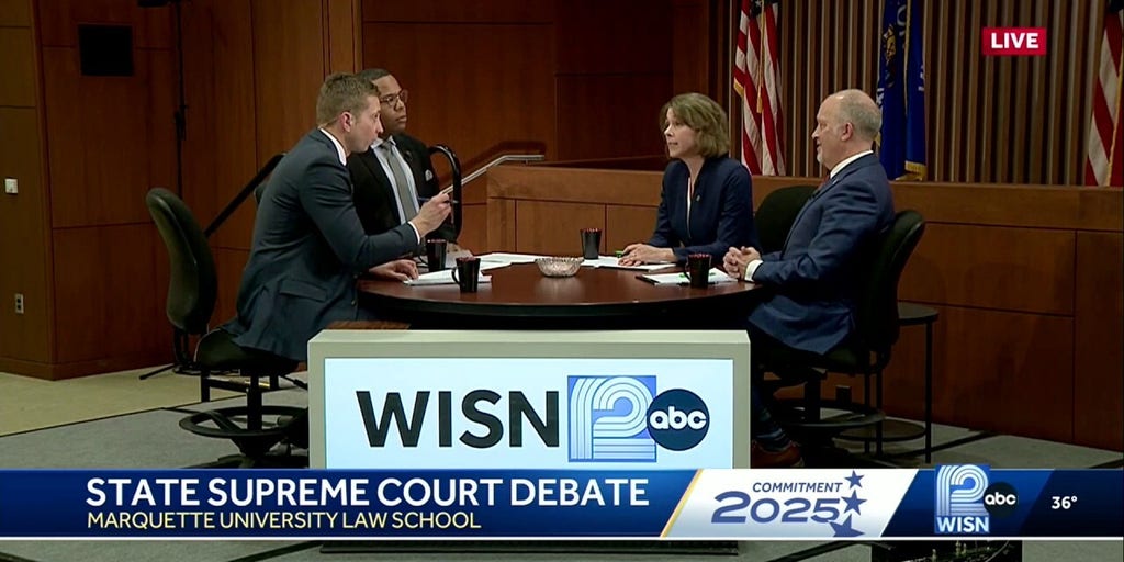Liberal Wisconsin Supreme Court candidate defends reduced sentence of repeat child molester of 5-year-old in heated debate