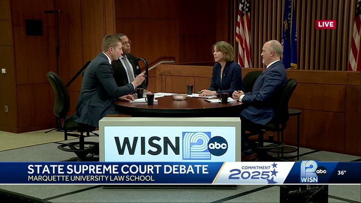 Liberal Wisconsin Supreme Court candidate defends reduced sentence of repeat child molester of 5-year-old in heated debate