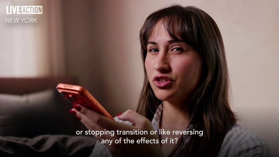WATCH: Detransitioner Chloe Cole asks Planned Parenthood clinics for help reversing transition