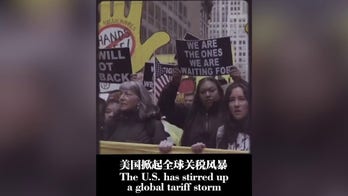Chinese government video claims 'the U.S. does not represent the entire world' on Trump's 100th day in-office