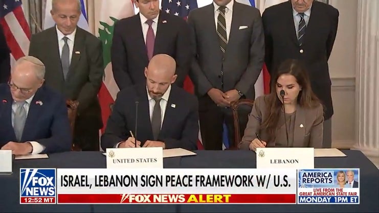 Israel, Lebanon sign peace framework as Trump admin seeks billions in funding for Iran War