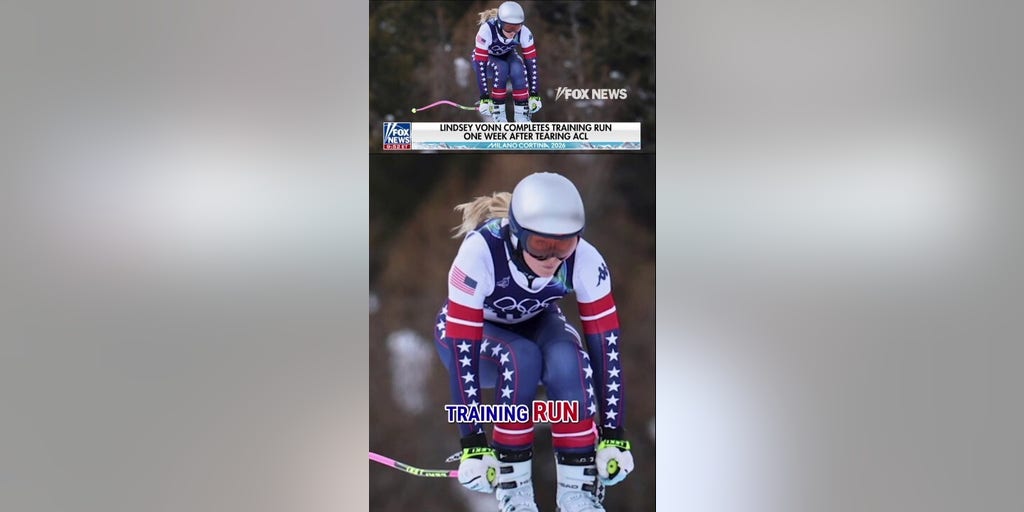 Olympian Lindsey Vonn intends to compete after ACL tear