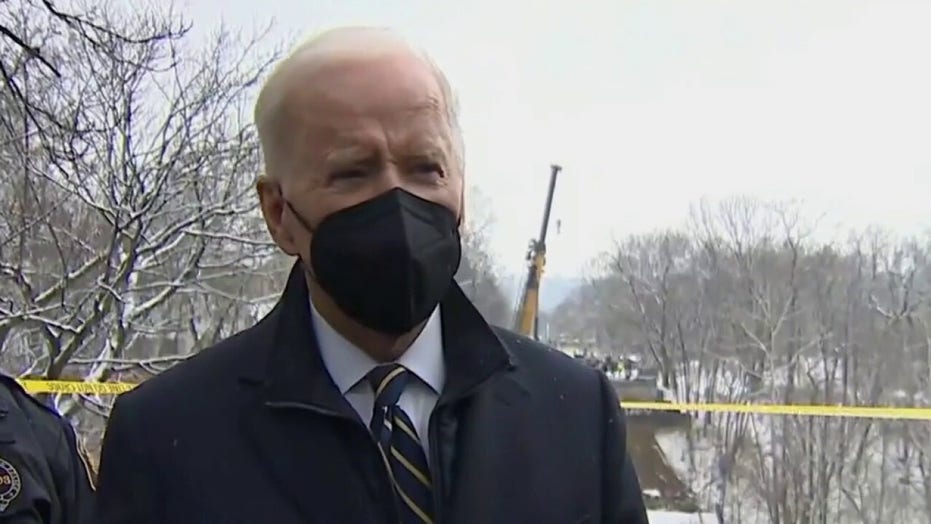 Biden arrives in Pittsburgh as bridge collapses, exposing his 'infrastructure' law as 'Orwellian lie': [object Window]