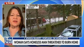 Portland resident claims homeless man threatened to burn her house down