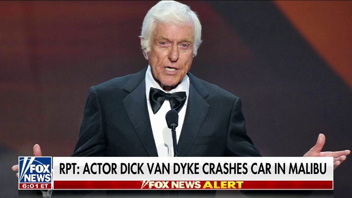 Dick Van Dyke injured in Malibu car crash: report