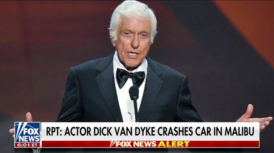 Dick Van Dyke Involved In Single Car Accident In California Fox News
