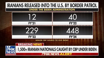 More than 1,500 Iranians caught at southern border under Biden administration
