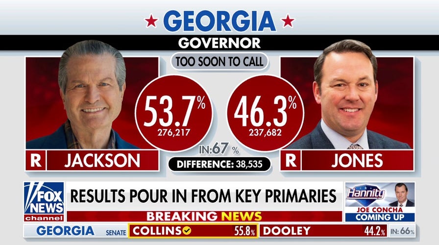 Results pour in from 4 key primaries