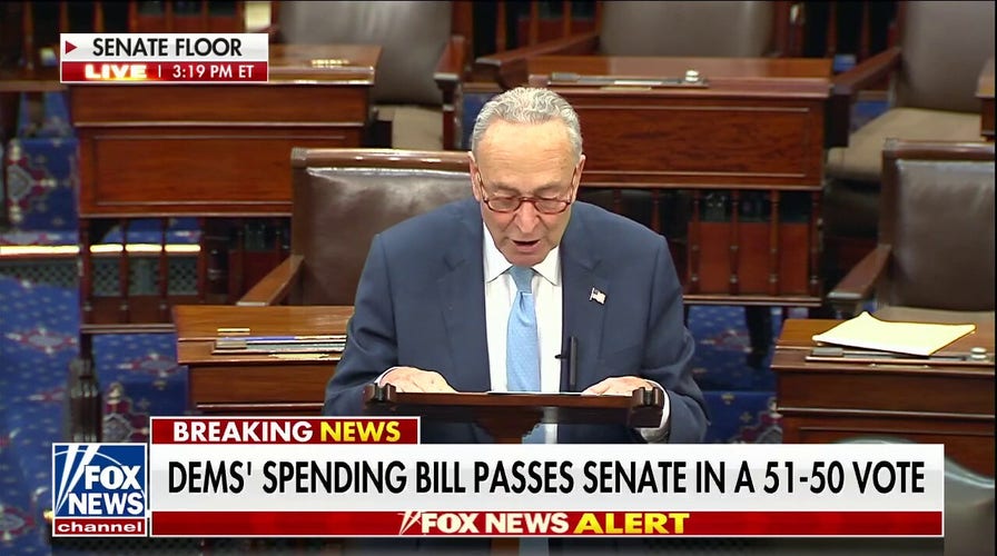Democrats' Inflation Reduction Act passes Senate in close vote