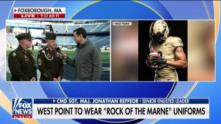 West Point displays 'Rock of the Marne' on Army-Navy game uniforms - Fox News