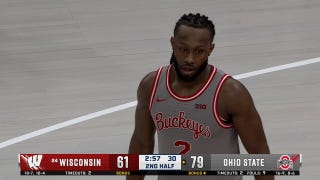 Bruce Thornton surpasses 2,000 career points, extends Ohio State's lead in upset bid vs. Wisconsin