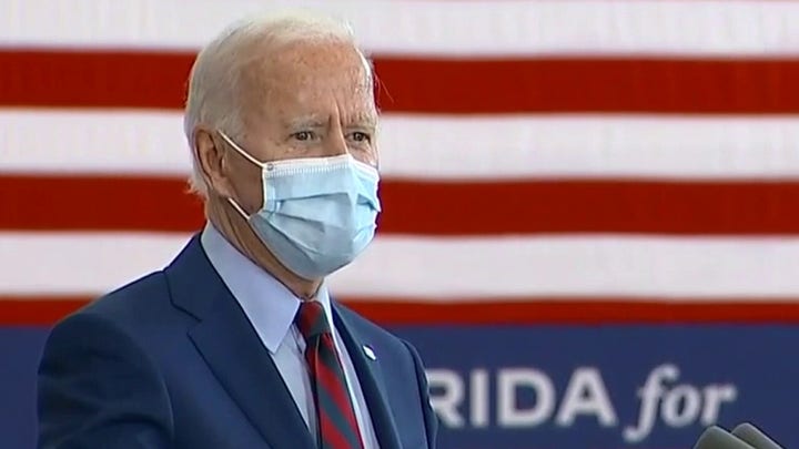 Biden urges the president to back universal mask mandate