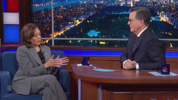 Harris tells Colbert 'I'm obviously not Joe Biden'