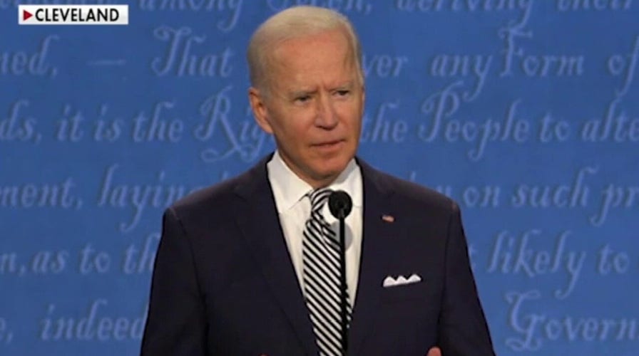 Joe Biden ducks court-packing questions following first debate