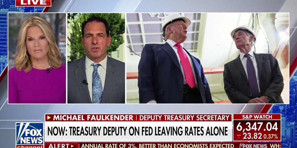 Data shows inflation is coming down and should be accompanied by a recalibration of interest rates: Deputy Treasury Secretary Michael Faulkender