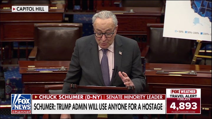 Schumer calls Trump administration ‘viciously cruel,' says they use ‘anybody for hostage’