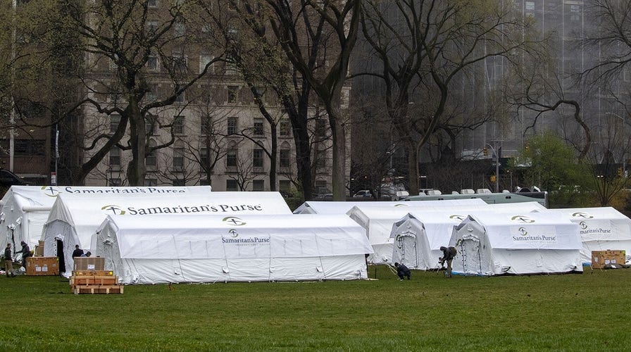 Samaritan's Purse, Mount Sinai Health System opens field hospital in New York's Central Park